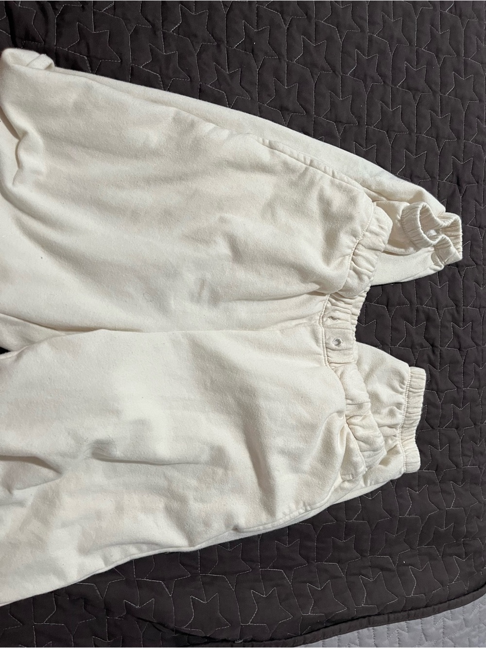 Old Navy Cream Elastic Waist Jogger Pants for Kids